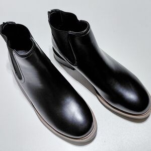 ESPRIT Women's Skylar Black Slip On Round Toe  Ankle Boot Size 8.5M